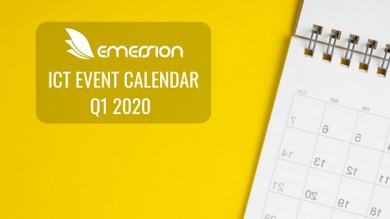 ICT Event calendar Q1 2020 - Australia