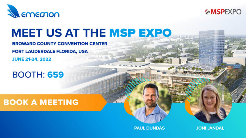 Emersion to exhibit at MSP expo 2022
