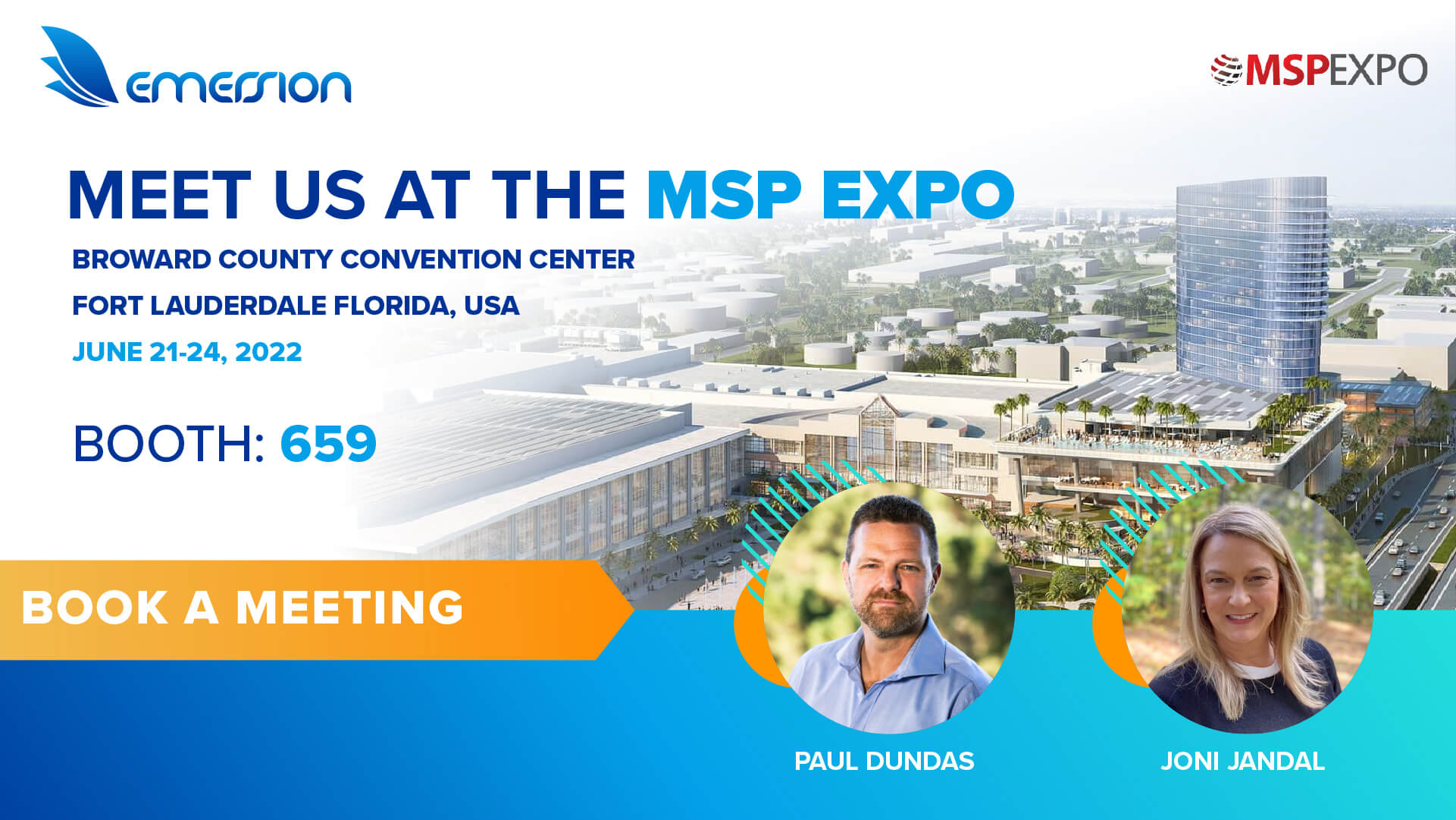 Emersion to exhibit at MSP expo 2022