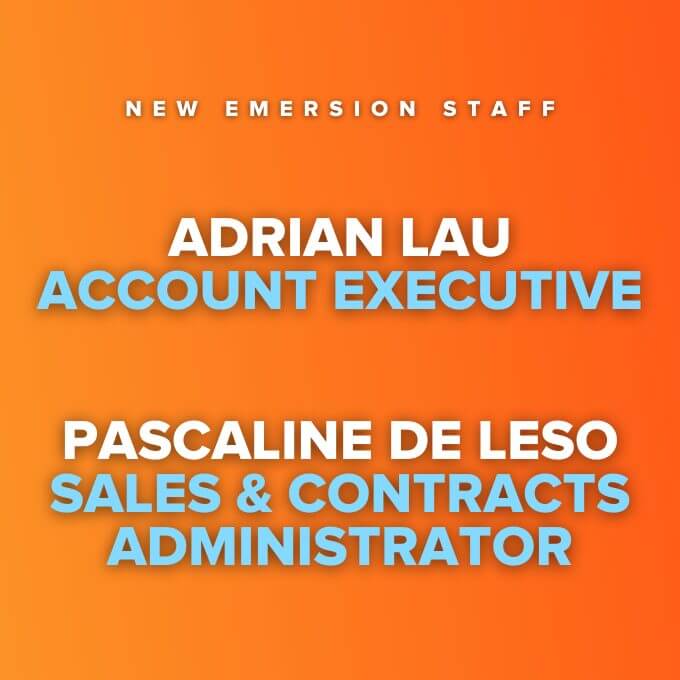 New Emersion staff image